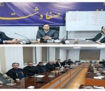 نشست بخشدار صفادشت با روسای شوراها و دهیاران