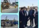 بازدید فرماندار ملارد و بخشدار صفادشت از پروژه‌های عمرانی در حال اجرای شهرداری صفادشت